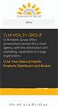 Mobile Screenshot of clmhealth.com